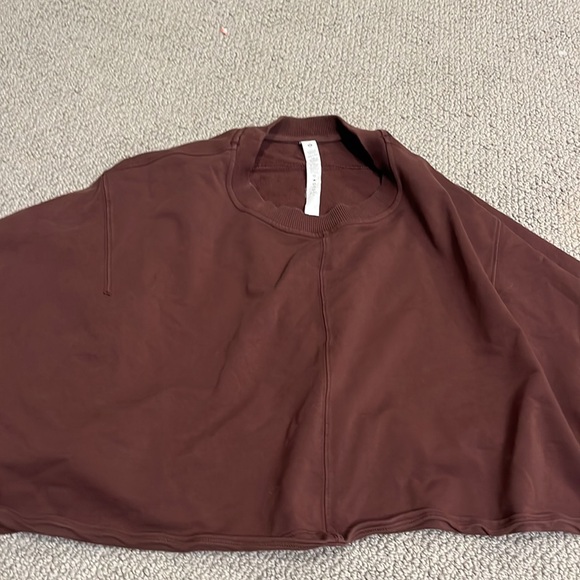 Lululemon Pullover Cape Brown M/L - Picture 3 of 6